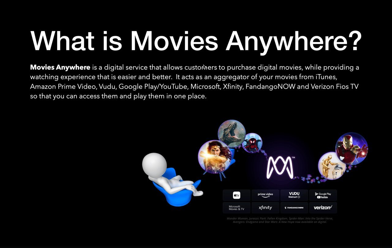 Movies Anywhere overview: digital movie purchases from several retailers in one library